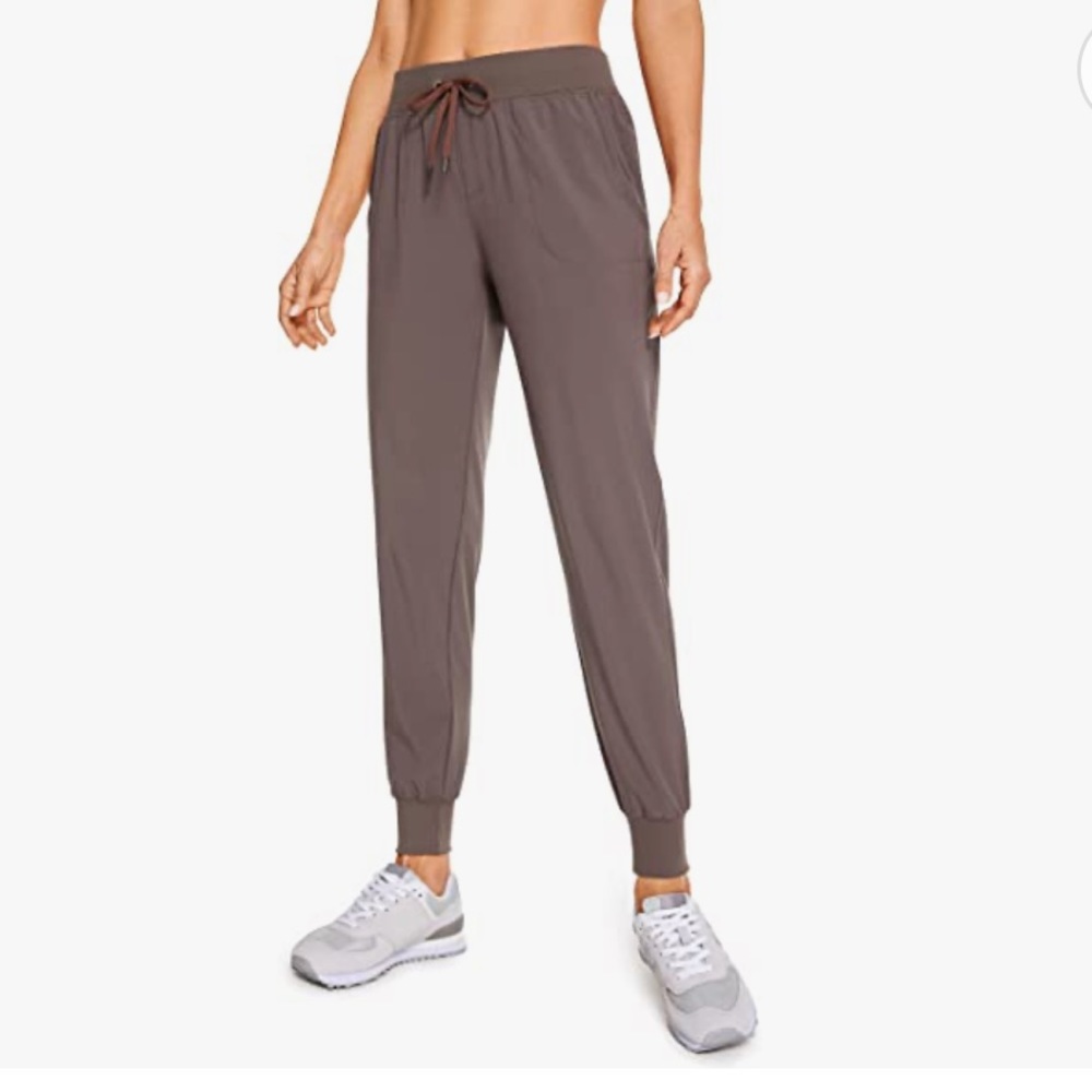 CRZ YOGA Brown Track Pants
